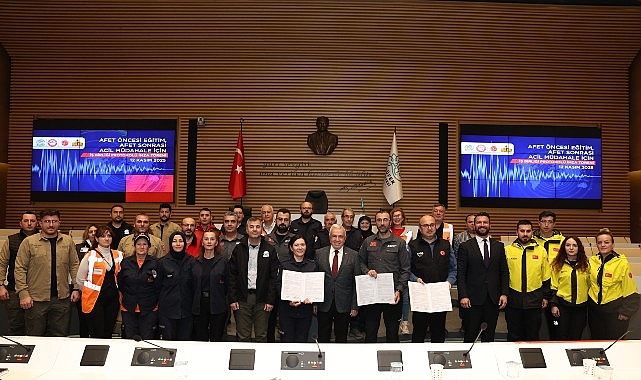 Nilüfer Belediyesi ve Yerel Gönüllü Kuruluşlar Arasında Afet Hazırlık ve Müdahale İş Birliği Protokolü
