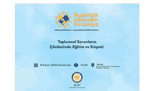 Nirin Şahingiray Uluslararası Eğitim Forumu 6. Kez İstanbul ve YouTube’da Canlı Yayında