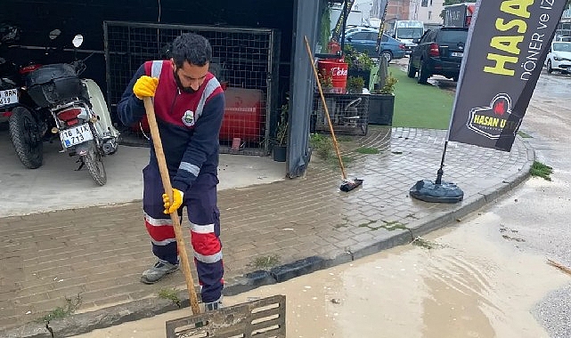 Rögar Temizliği: İnegöl Belediyesi ve Ortak Çalışmalarla Yağış Güvenliği