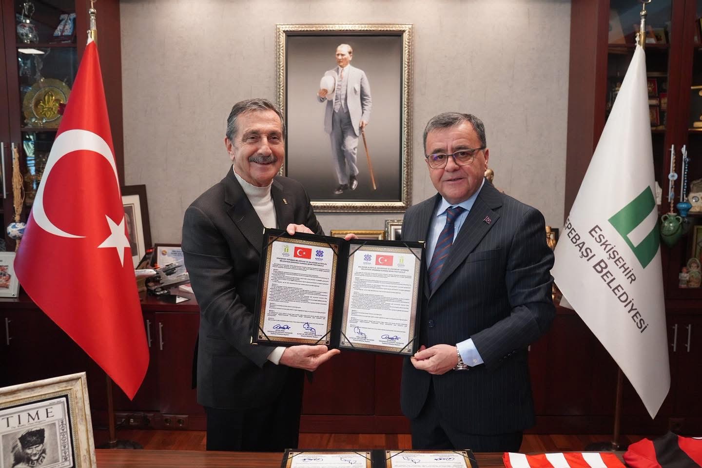 Altıeylül ve Tepebaşı Arasında Güçlü İş Birliği