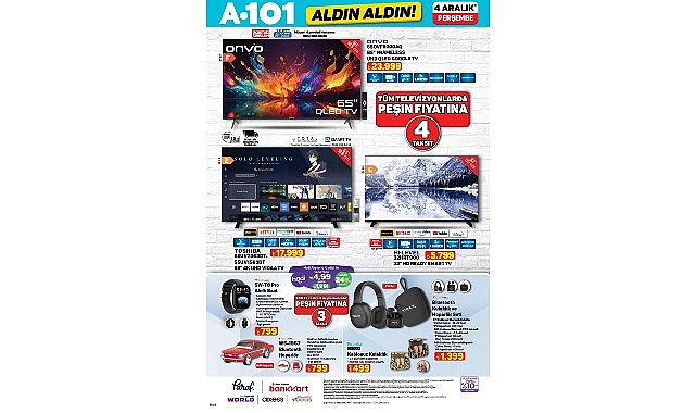 A101’ten Teknoloji ve Ev Ürünlerinde Kaçırılmayan Fırsatlar: Yeni Nesil Mobilite ve Beyaz Eşya İndirimleri