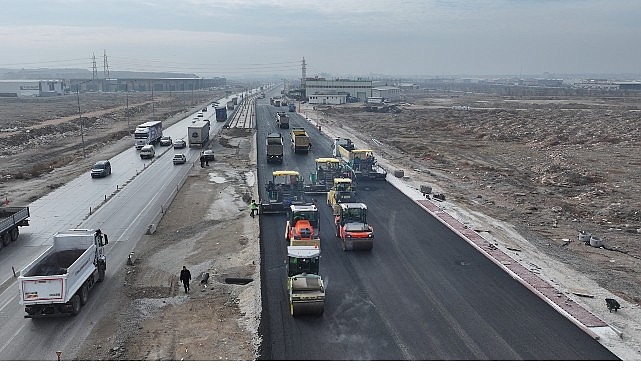 Adliye-Şehir Hastanesi-Stadyum Tramvay Hattı Projesinde Hızlı İlerleme ve Asfalt Çalışmaları