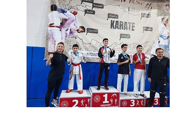 Aliağa Spor Okulları Karatecileri Denizli’de 4 Madalya Kazandı: 1. Etap Başarısı