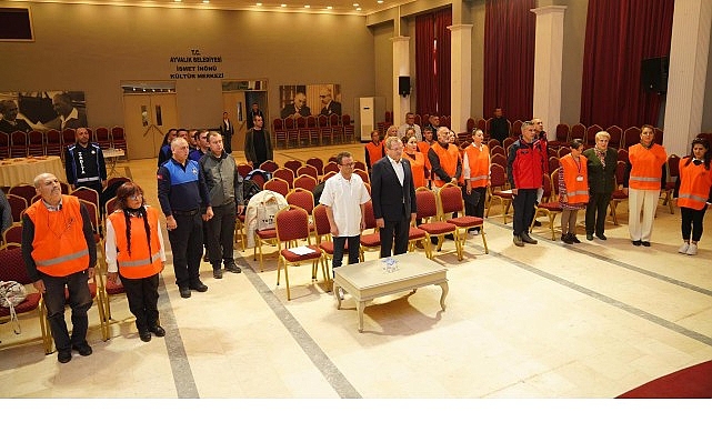 Ayvalık’ta 38 Saatlik Arama Kurtarma ve İlk Yardım Eğitimi Tamamlandı