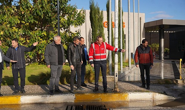 Ayvalık’ta Şiddetli Yağış Sonrası Kriz Yönetimi ve Sahada Hızlı Müdahale