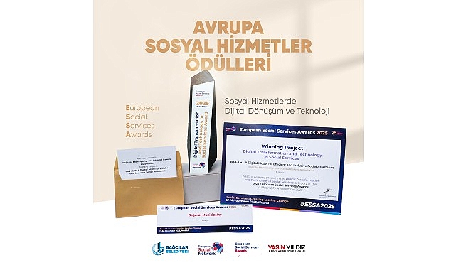 Bağ-Kart Projesiyle ESSA Ödülü: Dijital Dönüşümle Sosyal Hizmetlerde Kapsayıcılık ve Şeffaflık