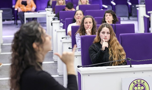 Buca Belediyesi’nden Engelleri Kaldıran İşaret Dili Eğitimi Seferberliği