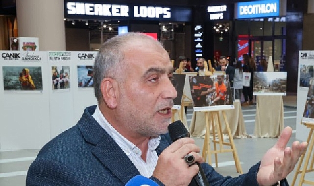 Canik’te Dünya İnsan Hakları Günü’nde Gazze’ye Dair 50 Karelik Sergiyle Sessiz Protesto