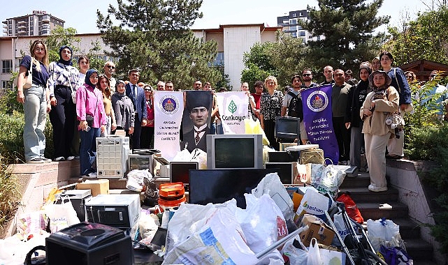 Çankaya’da Elektronik Atık Seferberliği: Geri Dönüşümde 30 Bin Ton Hedefi ve 300 Bin TL Ekonomi Kazancı