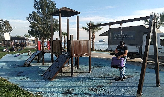 Darıca Millet Bahçesi’nde Oyun ve Spor Alanlarında Kesintisiz Bakım ve Güvenli Kullanım
