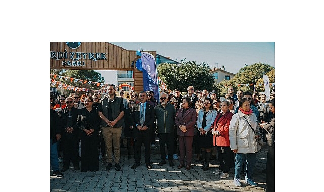 Didim’e Ferdi Zeyrek’in İsmini Taşıyan Parkın Açılışı ve Anma Töreni