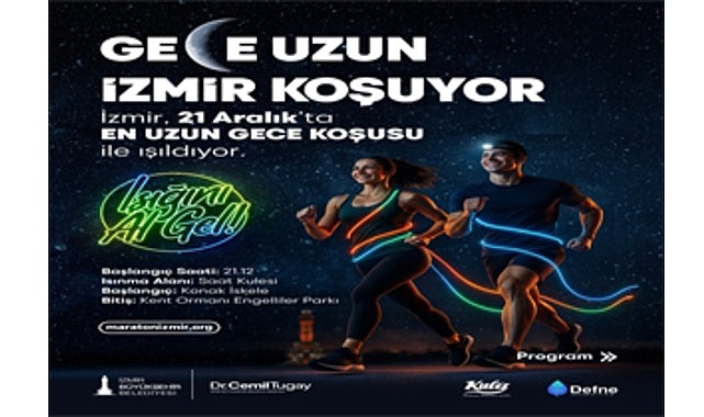 En Uzun Gece Koşusu: Işıklarla Dolu 6.5 Kilometrelik Şölen