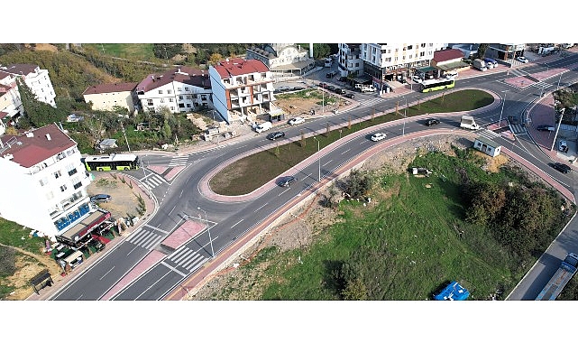 Gebze Dr. Zeki Acar Caddesi’nde Dönel Kavşakla Trafik Akışında Yenilik