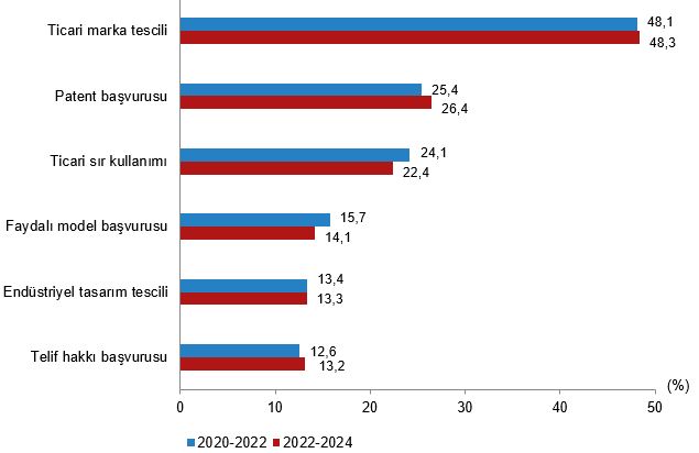 Girişimler Arasında Yenilik Faaliyetleri ve Etkilenen Faktörler: 2022-2024 Raporu Özeti