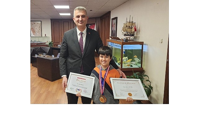 Gölcük Belediyesi’nden Üstün Başarı: Sarp Arel Güvenç’e Övgü ve Tebrik