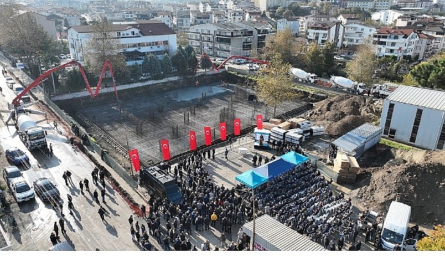 Gölcük Çiftlik Ulu Cami için Temel Atma Töreniyle Yeni Bir Başlangıç