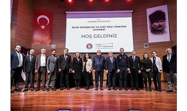 İklim Değişikliği ve Afet Risk Yönetimi: Keçiören’de Seminerle Farkındalık Büyütüldü