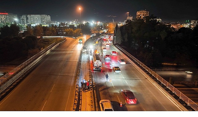 İller Bankası Kavşağı’nda Şerit Artırımı ve Kesintisiz Trafik İçin Çalışmalar