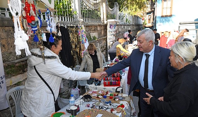 Kadın Girişimciler Sokağı yeniden Sümbüllü Bahçe Konağı’nda kapılarını açtı