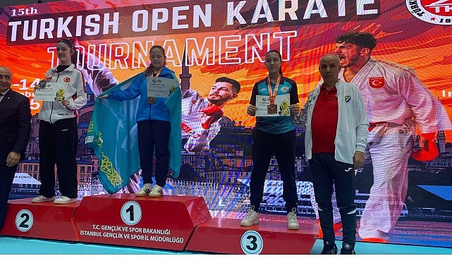 Kartepe Belediyespor Karate Takımı 15. Uluslararası Türk İş Open’da Büyük Başarılar Elde Etti