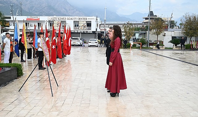 Kemer’de Öğretmenler Günü Töreni ve Kutlama Programı