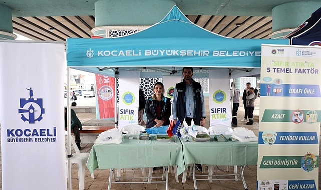 Kocaeli’nde Sıfır Atık Noktalarıyla Çevre ve Ekonomi Desteği Artıyor