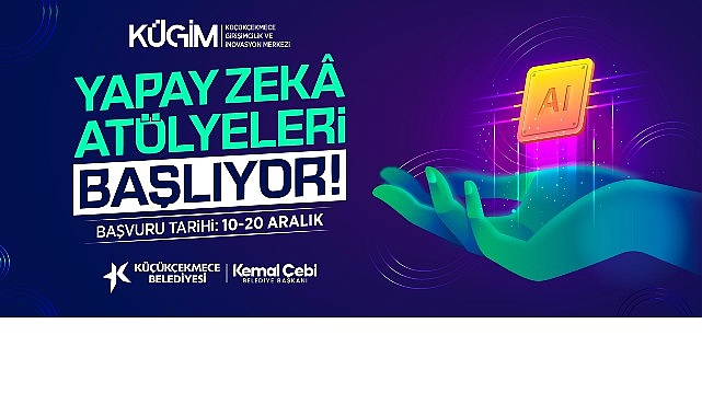 KÜGİM’de Yapay Zeka Atölyeleri: 10 Yaş ve Üzeri Katılım Şansı
