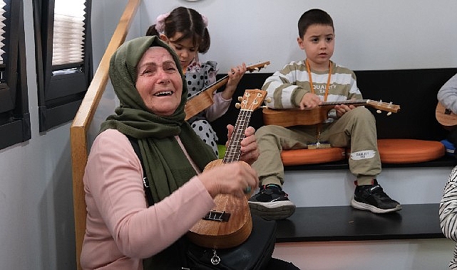 Kuşaklar Arası Üretim Günü: Çocuklar ve Yetişkinler Lokomotif Çocuk Köyü’nde Birlikte Atölyelerde Buluştu
