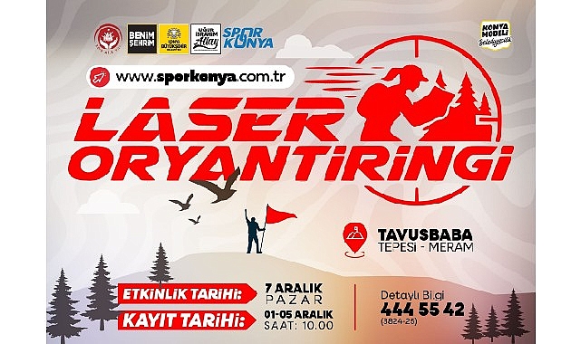 Laser Oryantiringi ile Aileler Meram Tepesi’nde Buluşuyor: 2025 Aile Yılı Etkinlikleri