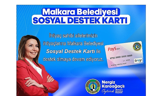Malkara Belediyesi Sosyal Destek Kartı ile Ailelere Maddi ve Temel İhtiyaç Desteği