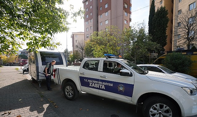 Maltepe’de Karavan Parkı Düzenlemesi ve Uygulanan Önlemler: Uyrulmayanlar İçin Çekme Operasyonu