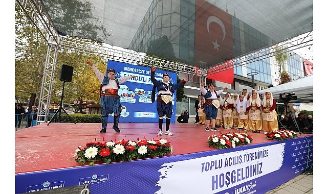 Menderes’te 5 Büyük Projede Toplu Açılış Coşkusu ve Geniş Katılım