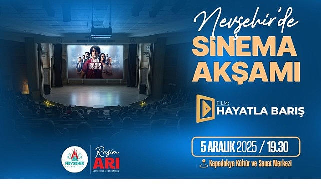 Nevşehir’de Hayatla Barış: Arabalı Açık Hava Sinema Keyfi Geri Döndü