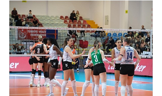 Nilüfer Belediyespor Eker, Eczacıbaşı Dynavit’i 3-1 Yenerek Yükselişte