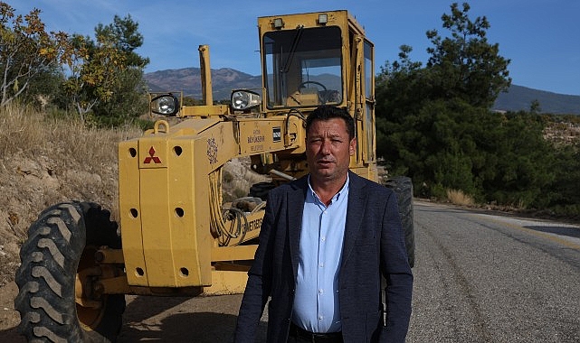 Olukbaşı Yolunda Banket Temizleme Çalışmaları ve Mahalle Buluşması