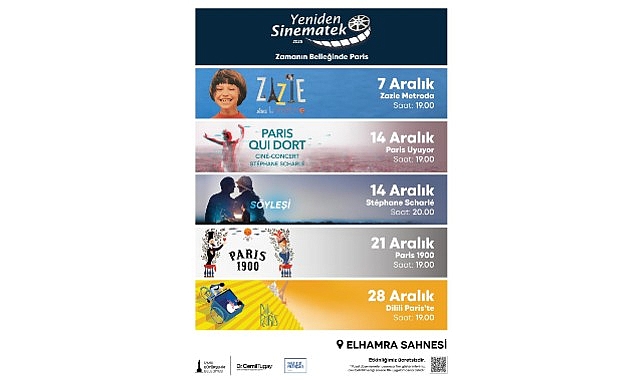 Paris’in Belleğinde Zaman: İzmir’de Yeniden Sinematek Aralık Gösterimleri