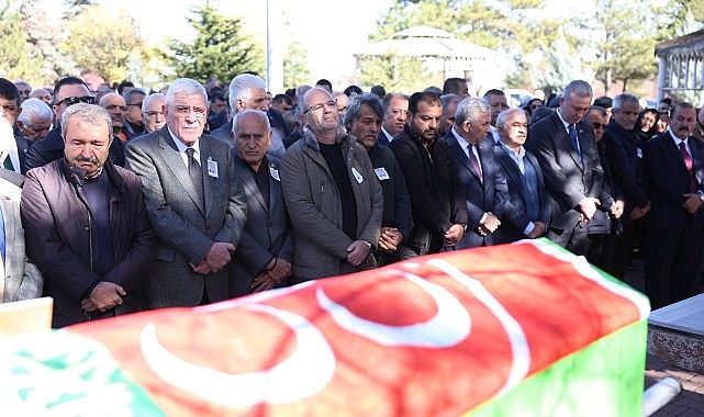 Sahir Solmaz’ın Cenazesinde Ülkücü Camia Bir Arada: Solmaz’a Allah’tan Rahmet