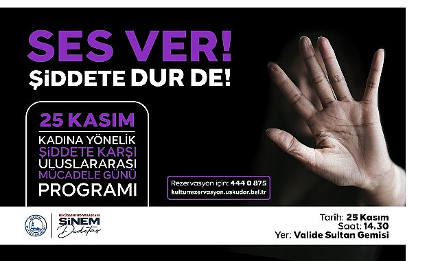 Üsküdar’da Kadına Yönelik Şiddete Dikkat Çekme ve Eşitlik İçin Bilinç Yaratma Programı