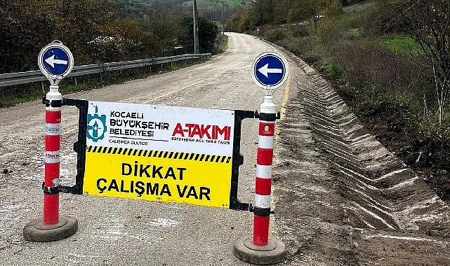 V Kanal Temizliğiyle Kandıra Yol Güvenliğini Artıran A Takım Çalışması