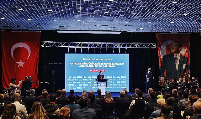 Antalya Ulaşımının Geleceği: 2040 Sürdürülebilir Kentsel Ulaşım Ana Planı Tematik Çalıştayı