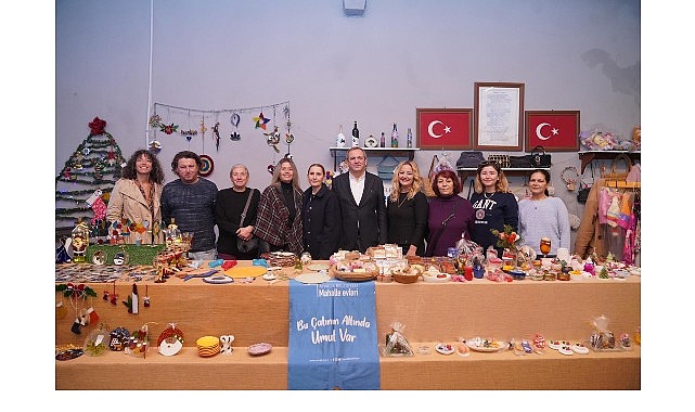 Ayvalık’ta Kadın Üreticiler Yılbaşı Pazarıyla Buluşuyor: Mahalleevleri Destekleniyor
