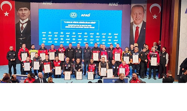 BAYRAK: Hafif Kentsel Arama Kurtarma Akreditasyonu ile Afet Müdahale Yetkinliği Kanıtlandı