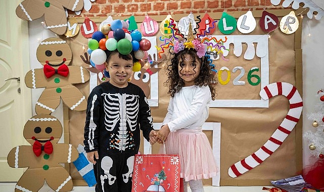 Bornova Çocuk Oyun ve Aktivite Merkezlerinde Yılbaşı Coşkusu ve Güvenli Sosyal Öğrenme