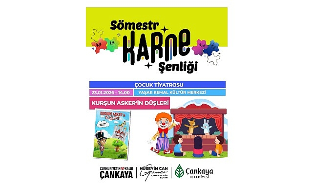 Çankaya’da Sömestr Şenliğiyle Çocuklara Sanat Dolu İki Hafta