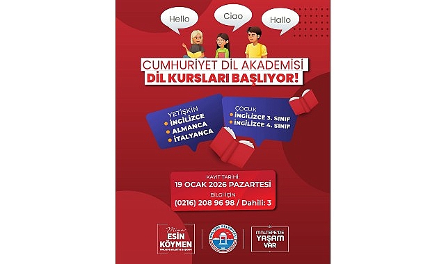 Cumhuriyet Dil Akademisi’nde 2026 Bahar Dönemi Yabancı Dil Kursları Kayıtları Başladı