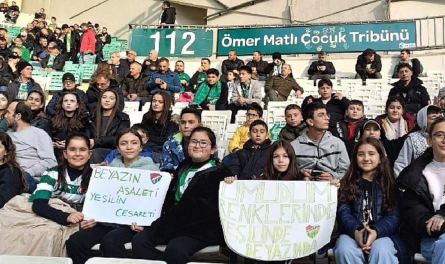 Dereçavuş’tan Yeşil Beyaz Heyecan: 28 Çocuk Bursaspor Maçıyla Unutulmaz Bir Günü Deneyimledi