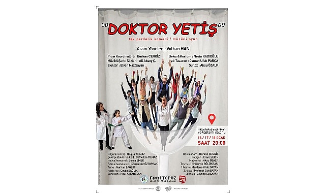 Doktor Yetiş Tiyatrosuyla Milas’ta Ücretsiz Sahnelere Davet
