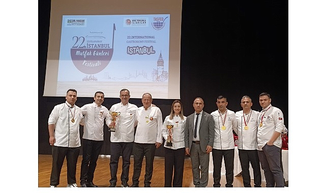 ESBAŞ Şefleri 8 Altın Madalya ve 2 Altın Kupa ile İstanbul Mutfak Günleri Festivali’nde Öne Çıktı