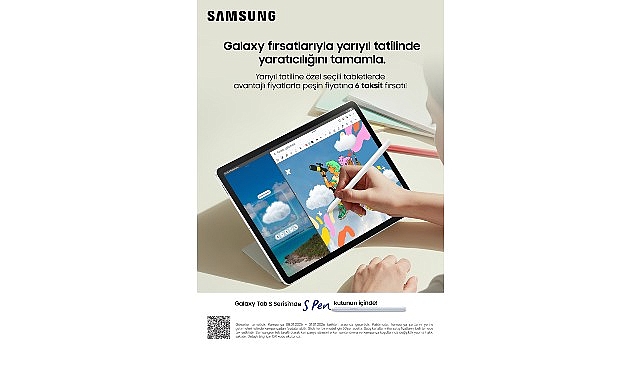 Galaxy Tab S10 FE Serisinde Yarıyıl İndirimi: Yaratıcılık ve Çoklu Görevlerde Üstün Performans