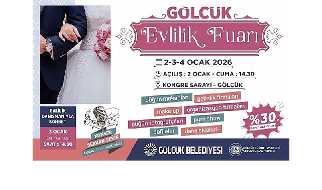 Gölcük Evlilik Fuarı: 3 Gün Boyunca Çiftlere Özel İndirimler ve Pırıltılı Etkinlikler
